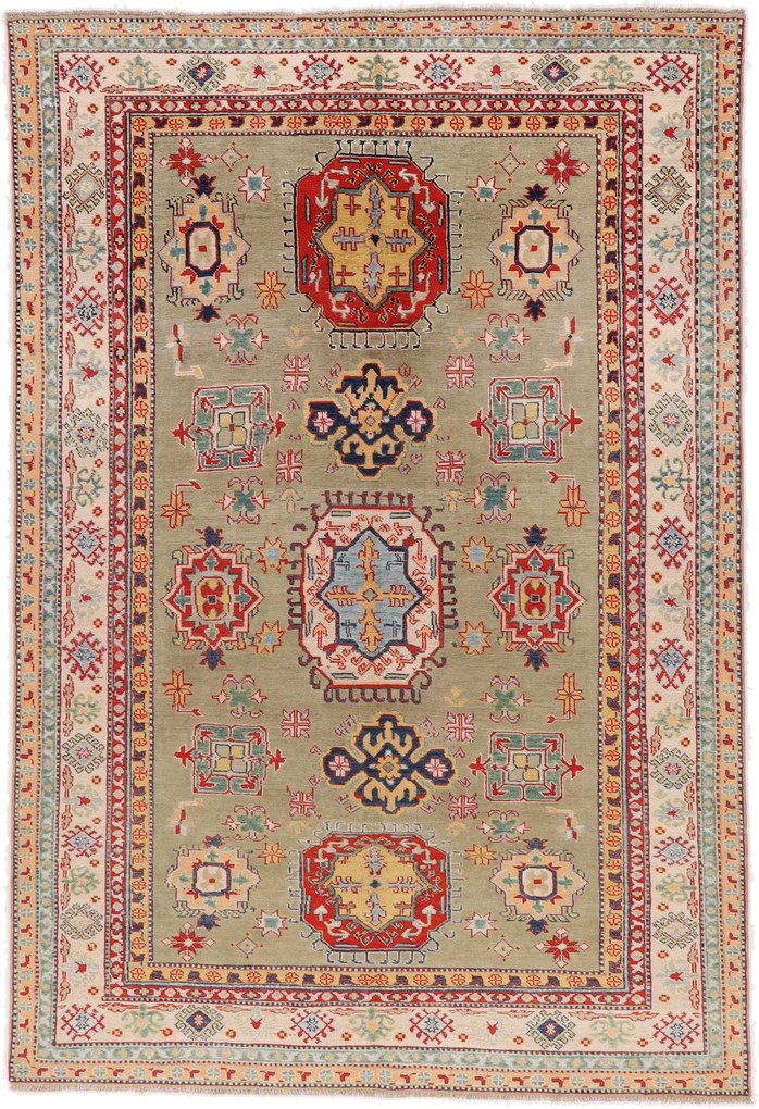 Kazak Tappeto orientale 200x290 (Pakistan) Annodato A Mano