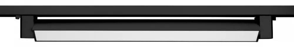 Faro LED Lineare 24W per Binario Monofase, Orientabile Nero - 100° Colore  Bianco Naturale 4.000K