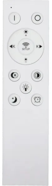 Fulgur s-43042-LED Lampada dimmerabile NOMY-RC LED/50W/230V 3000/4000/6500K IP40 nero + telecomando