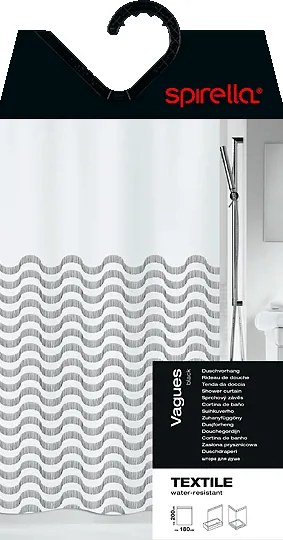 Tenda per doccia 180x200 cm Trento – Spirella