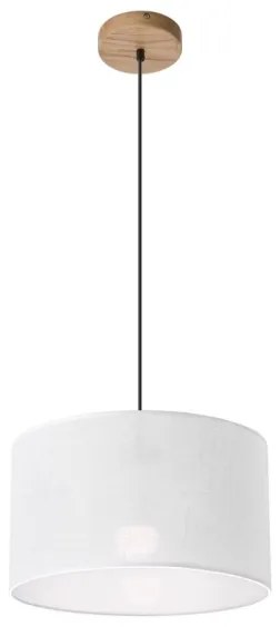 Lampadario a cavo ANTONIO 1xE27/60W/230V rovere
