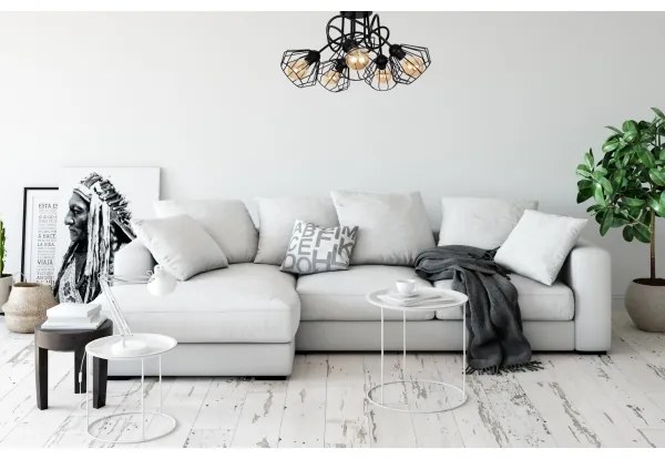 Lampadario a plafone CEED 5xE27/60W/230V