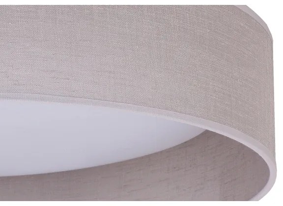 Duolla - Plafoniera LED ROLLER LED/24W/230V diametro 45 cm grigio chiaro