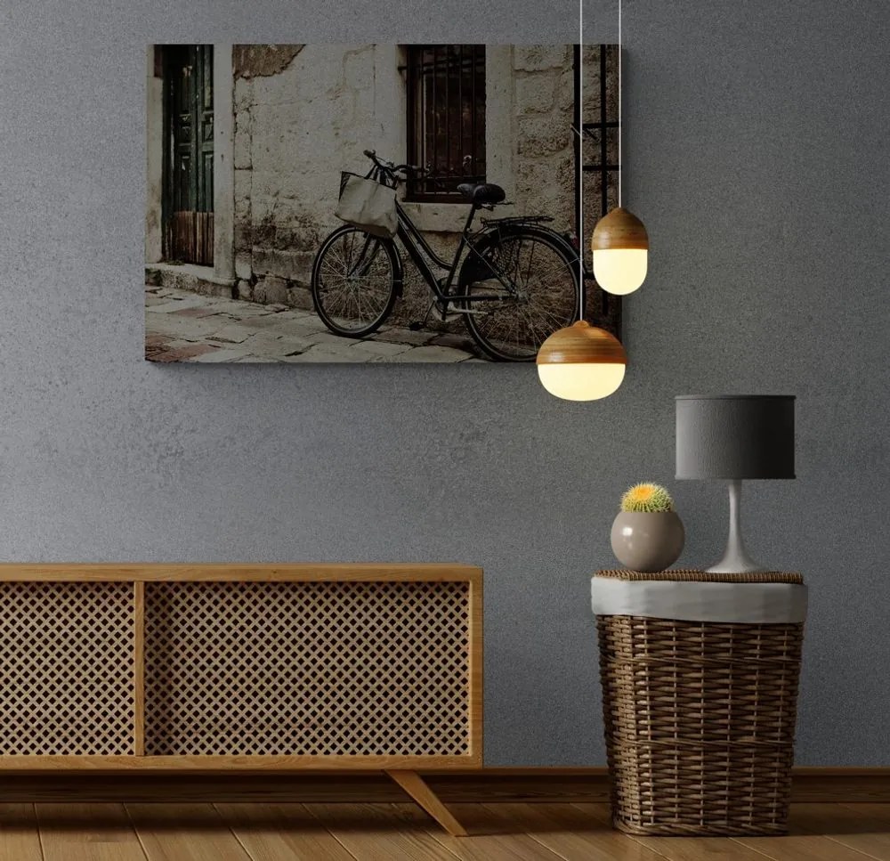 Stampa su tela – Bicicletta retrò