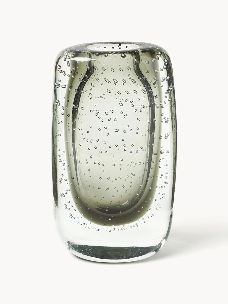Vaso in vetro soffiato Amara, alt. 20 cm