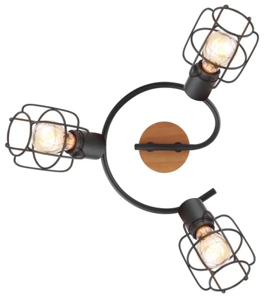 Globo 54037-3 - Faretto WILLA 3xE27/40W/230V