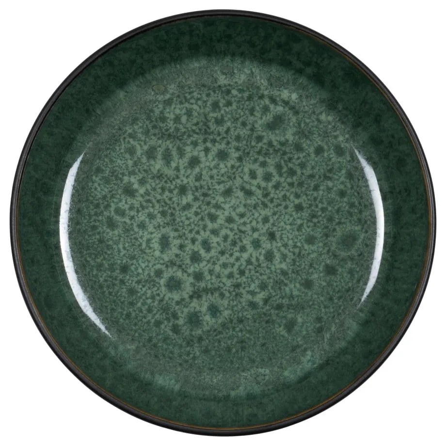 Ciotolina verde/nera in gres Gastro Green/Black – Bitz