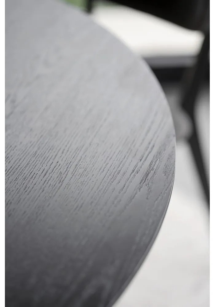 Tavolo da pranzo rotondo con piano in rovere 120x120 cm Calverton - Rowico