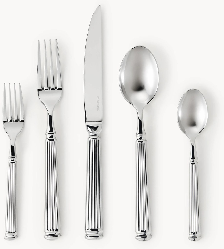 Set di posate lucide Rick, varie misure