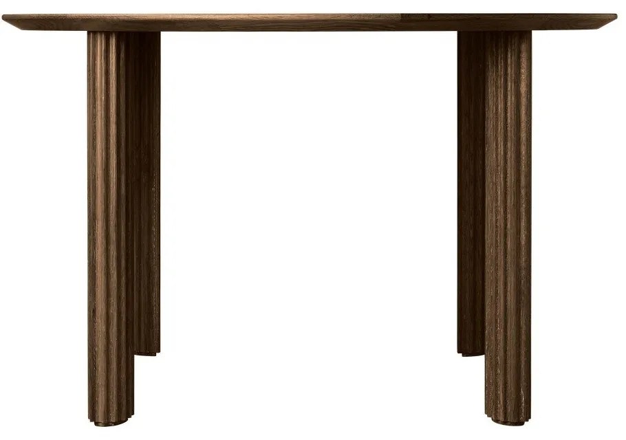 Tavolo da pranzo rotondo in rovere ø 120 cm Comfort Circle - UMAGE