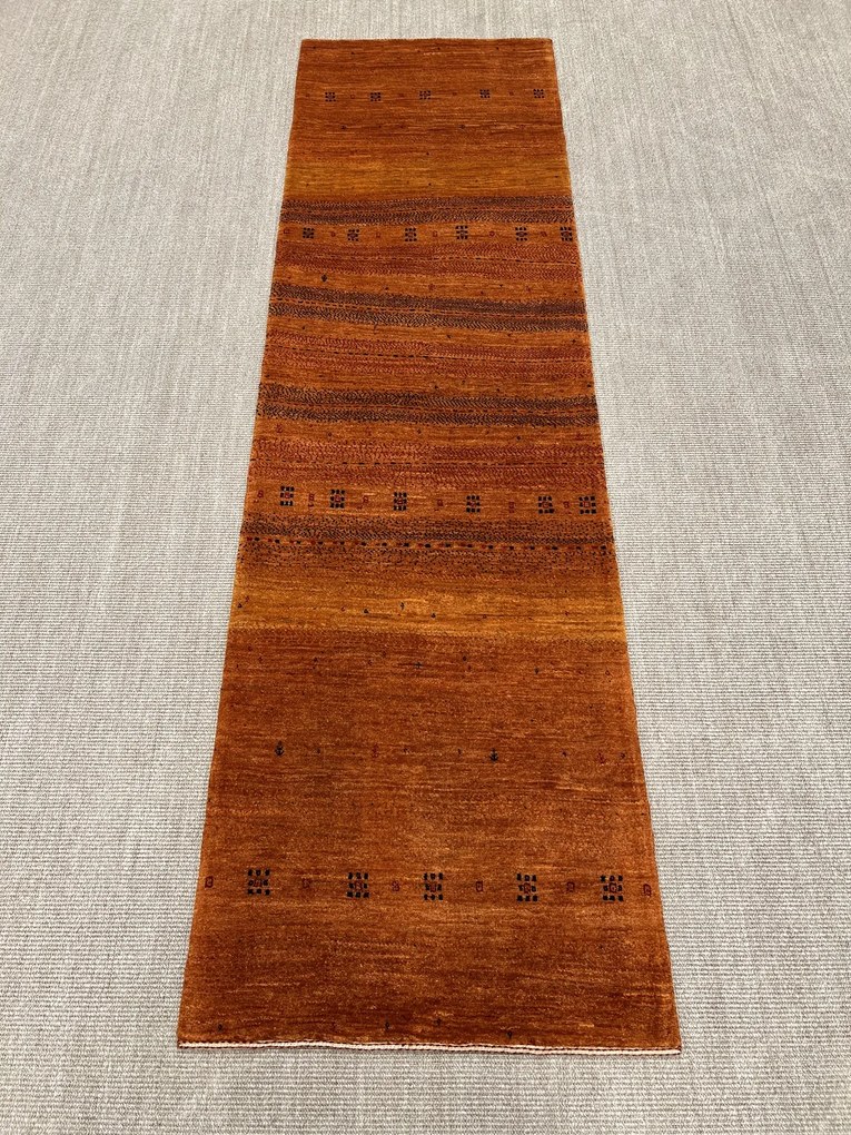 Loribaft Tappeto persiano 290x80 Giallo (Iran) Annodato A Mano