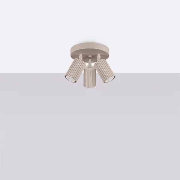 Brilagi - Faretto LED CRESTO 3xGU10/10W/230V taupe