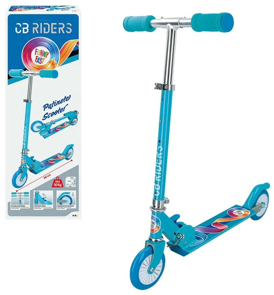 Monopattino Colorbaby Azzurro 6 Unità