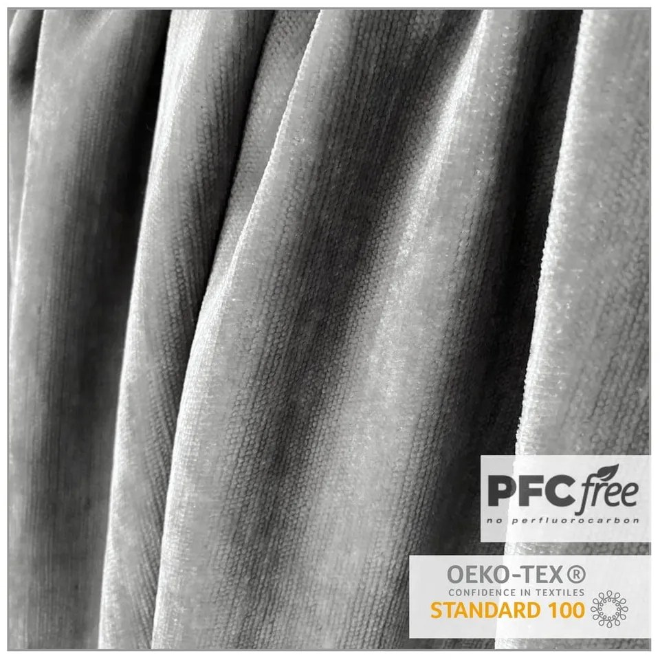 Letto matrimoniale imbottito grigio con contenitore 200x200 cm Musca - Maison de Rêve