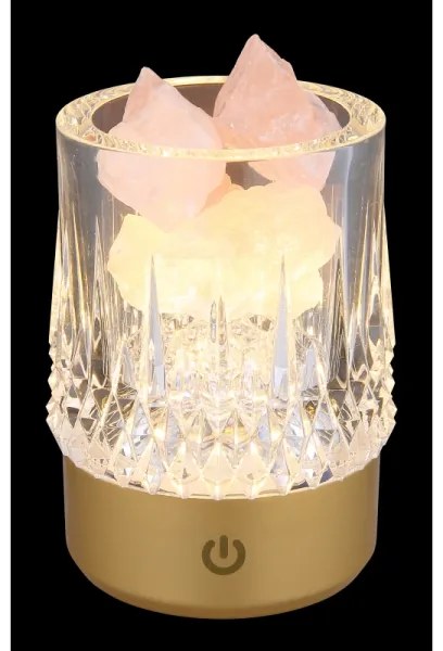 Globo 21044 - Lampada da tavolo LED dimmerabile LIZZY LED/1W/5V 1200 mAh oro