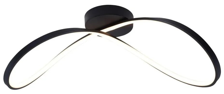 Zuma Line 19600C-BK - Lampadario a plafone LED ERDA LED/45W/230V 3000/4000/6000K