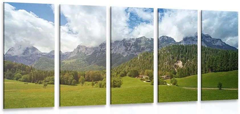 Quadri 5 pezzi – Austria pittoresca