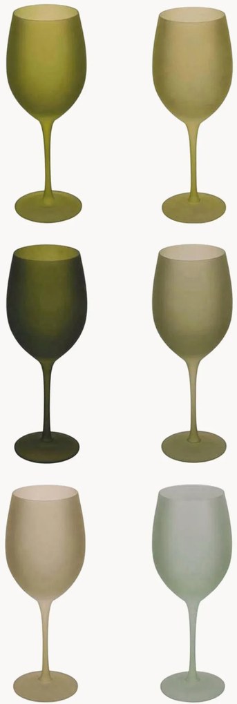 Set di 6 calici vino Happy Hour