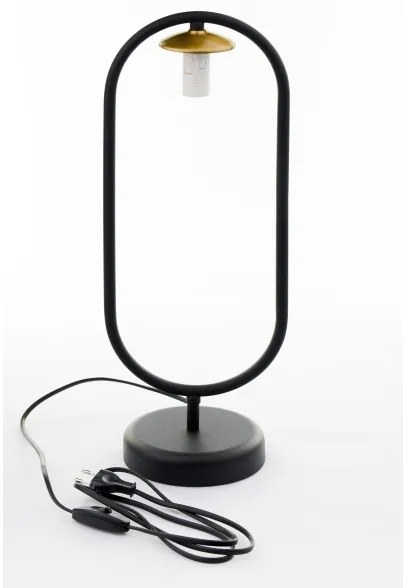 Jupiter 2044 - Lampada da tavolo IGON 1xE14/40W/230V nero