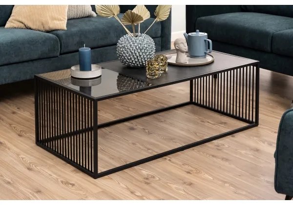Tavolino da salotto DEVIN nero