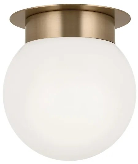 Kichler KL-ALBERS-F-G-CPZ-Plafoniera ALBERS 1xE27/40W/230V Ø20,3 cm oro