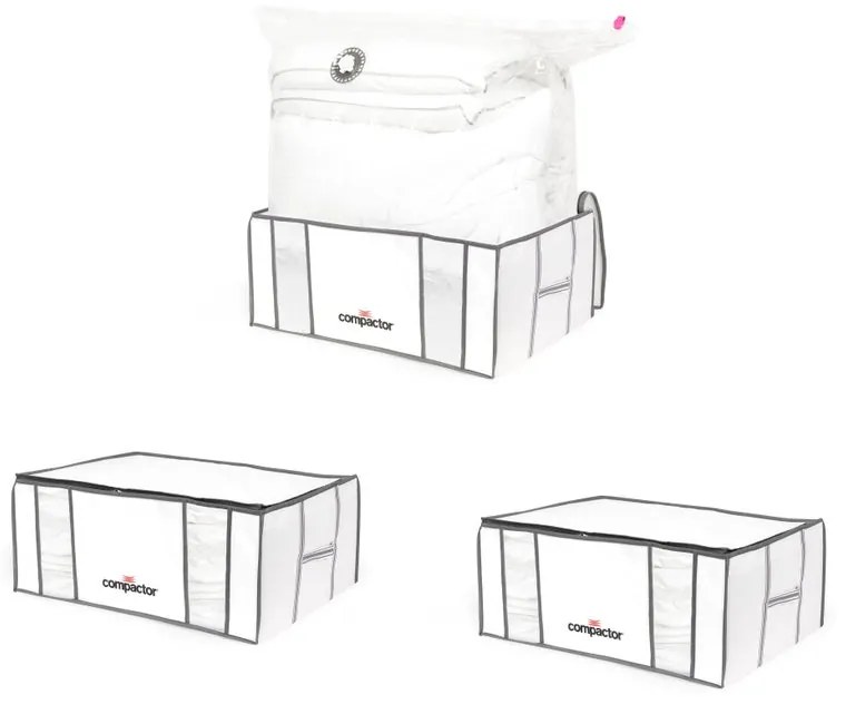 Sacco contenitore salvaspazio sotto-vuoto Life XXL 210 LT COMPACTOR L 65 x H 26.5 x P 50 cm