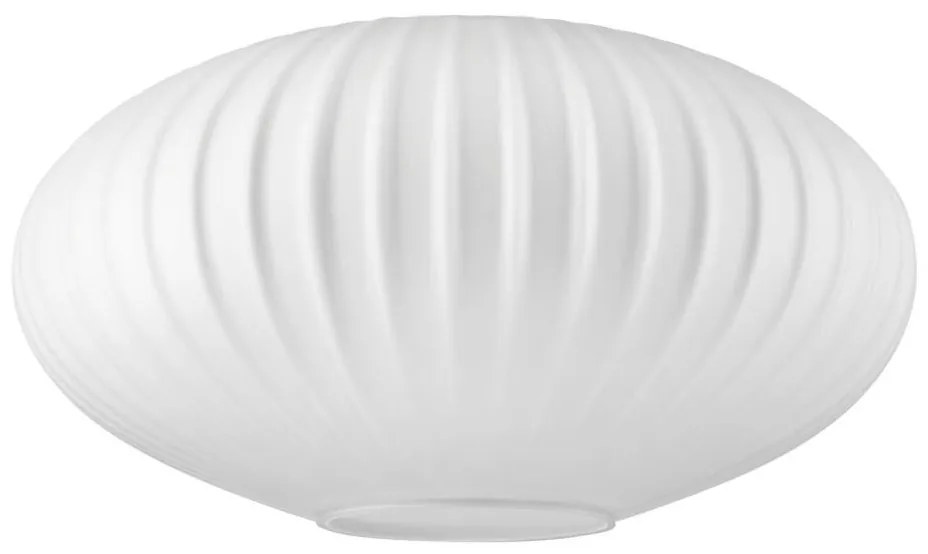 Vetro di ricambio per lampadario HARMA E27 17x30 cm bianco