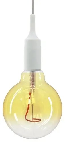 Lampadina LED FILAMENT SHAPE G95 E27/4W/230V 1800K giallo