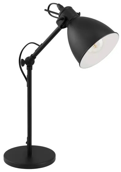 Eglo 49469 - Lampada da tavolo PRIDDY 1xE27/40W/230V