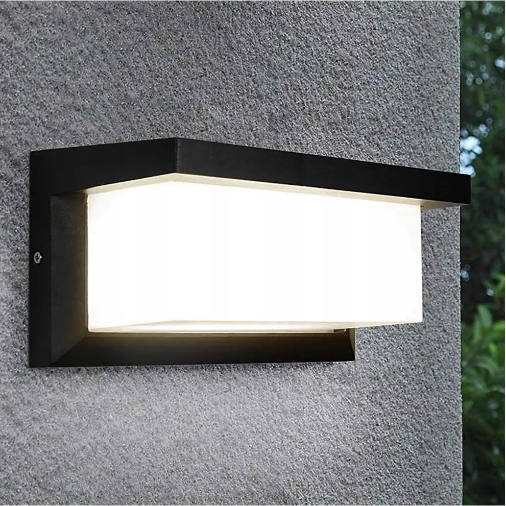 Lampada da parete per esterni NEELY LED/12W/230V IP54 nera