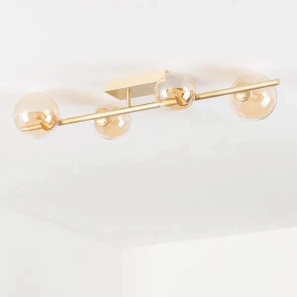 Brilagi - Lampadario a plafone LED MILLA 4xG9/3W/230V oro