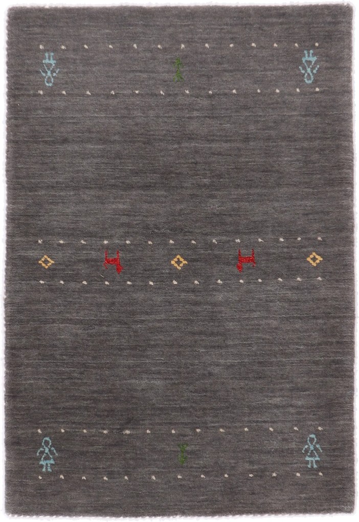Tappeto orientale 60 x 90 (Indian) Annodato A Mano