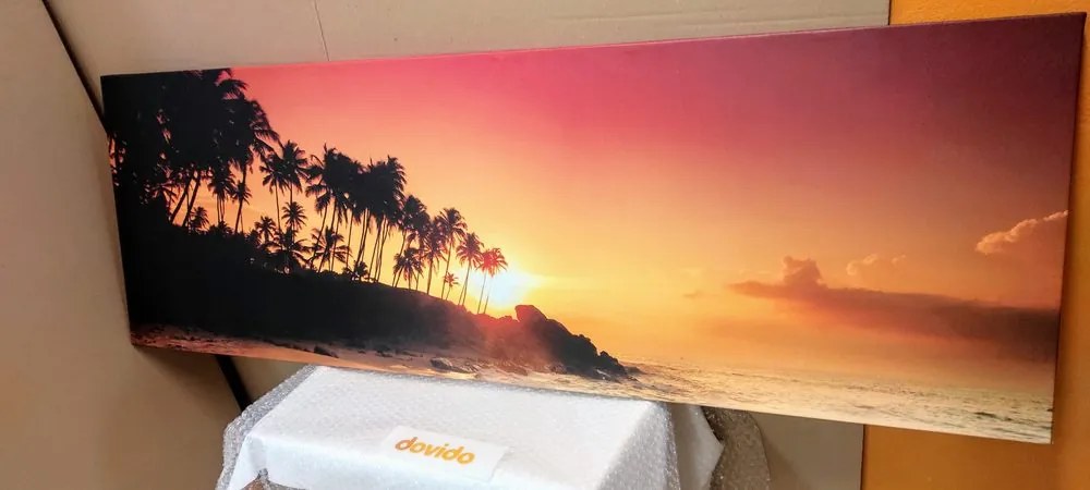Quadro su tela – Tramonto in Sri Lanka