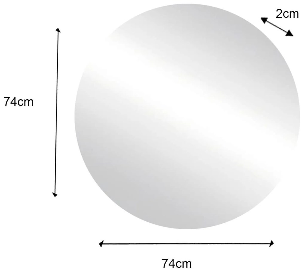AURY - specchio moderno retroilluminato
