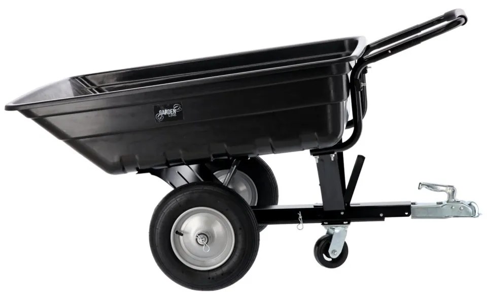 Carrello rimorchio GARDENLINE nero