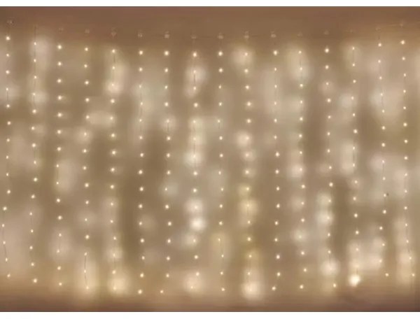 Catena di Natale LED da esterno 240xLED/8 funzioni 6,7 m IP44 bianco caldo