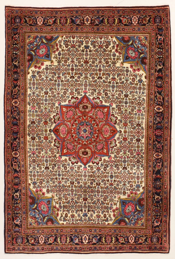 Bidjar Tappeto persiano 210 x 140 (Iran) Annodato A Mano