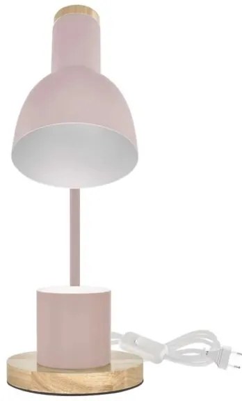 Lampada da tavolo POPPY 1xE27/25W/230V rosa