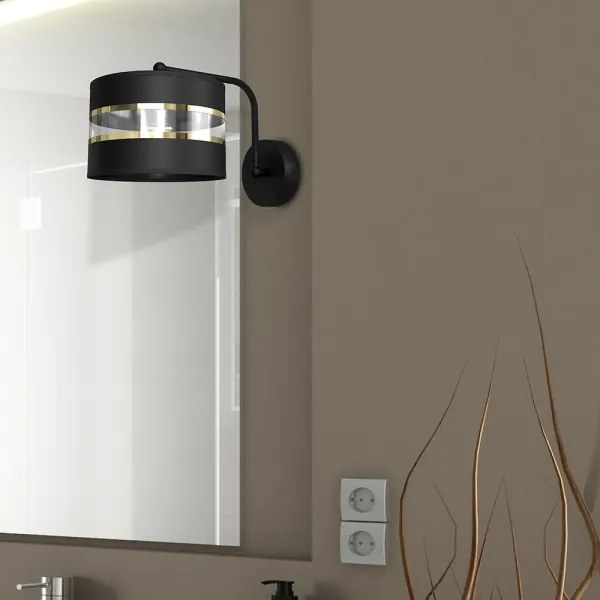 Lampada flessibile ULTIMO 1xE27/60W/230V nero