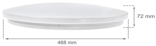 Plafoniera LED dimmerabile NYMPHEA LED/36W/230V 2700-6500K Wi-Fi Tuya