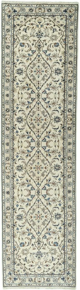 Kashan Tappeto persiano 300 x 80 Beige (Iran) Annodato A Mano