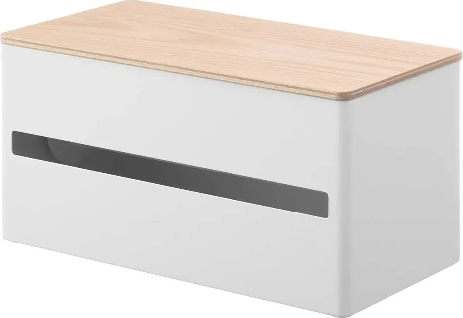 Portarotolo da cucina verticale bianco in metallo Rin – YAMAZAKI