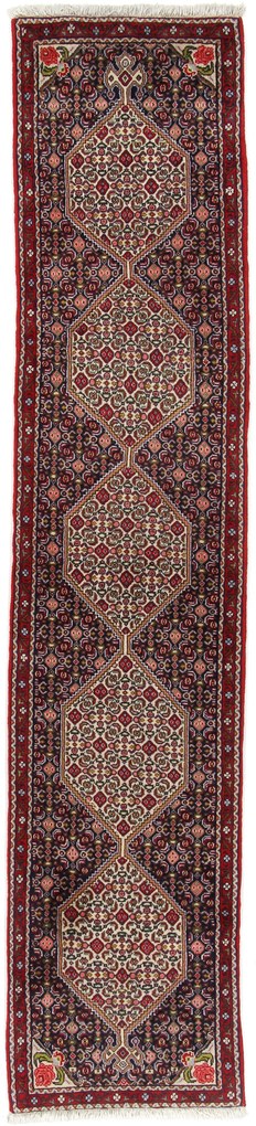 Senneh Tappeto 60 x 260 (Iran) Annodato A Mano