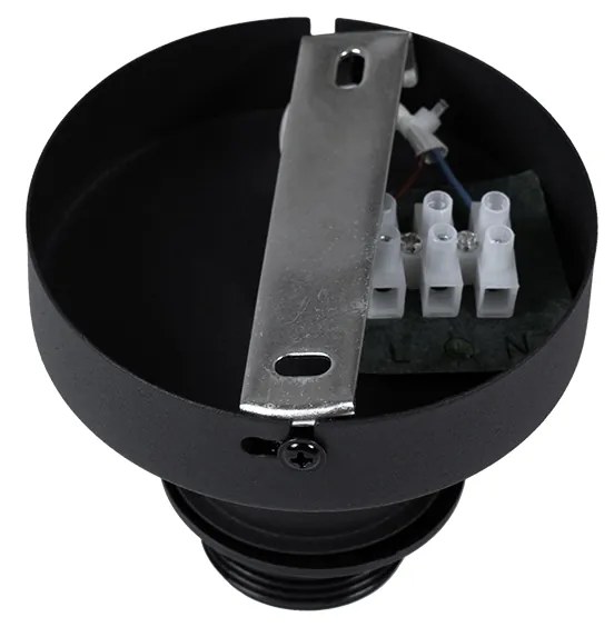 Applique da parete in bambù nero orientale - Pua