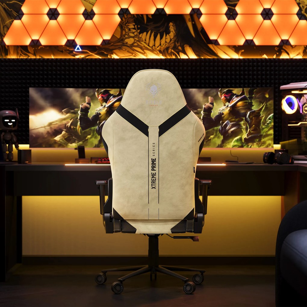Sedia Da Gaming Diablo X.One Prime Broken Gold Normal Size