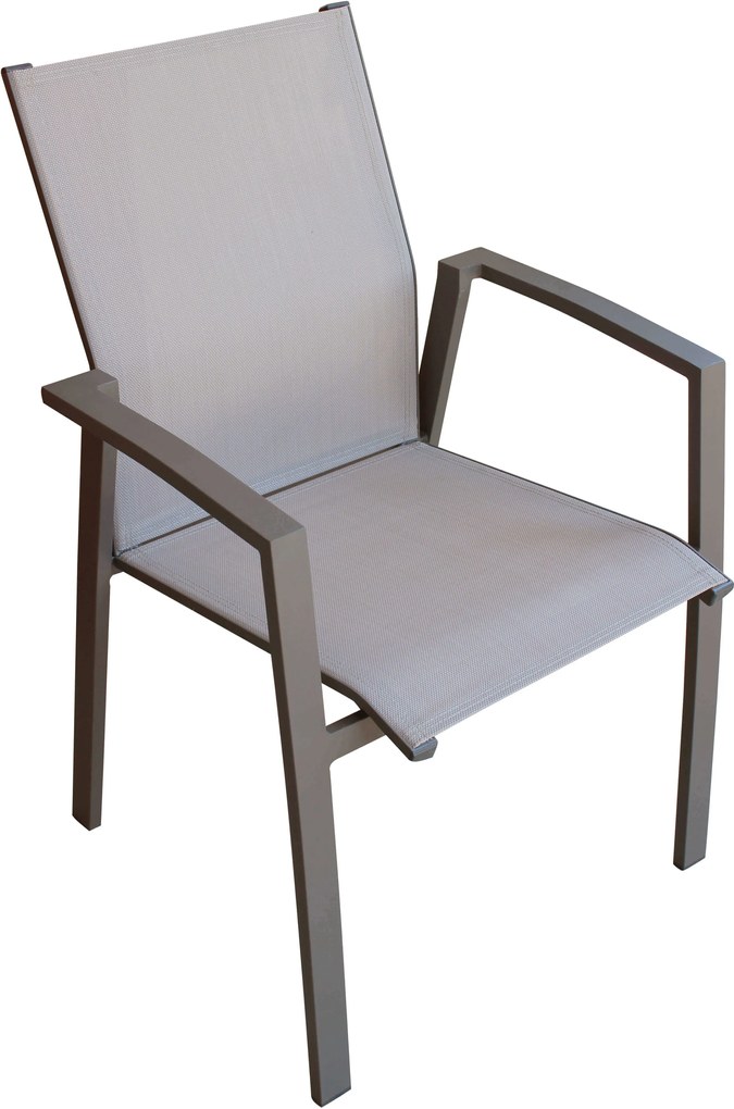 LOTUS - poltrona da giardino in alluminio