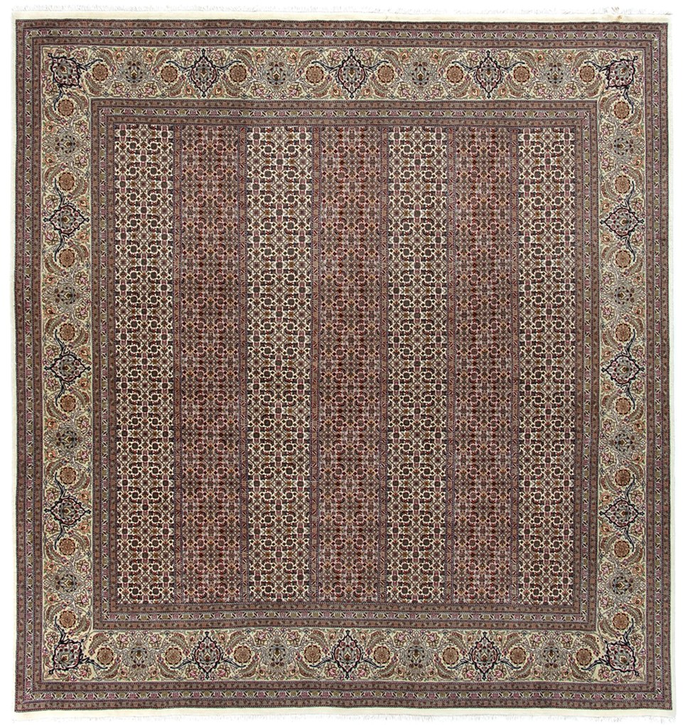 Tabriz Tappeto 200 x 210 (Iran) Annodato A Mano