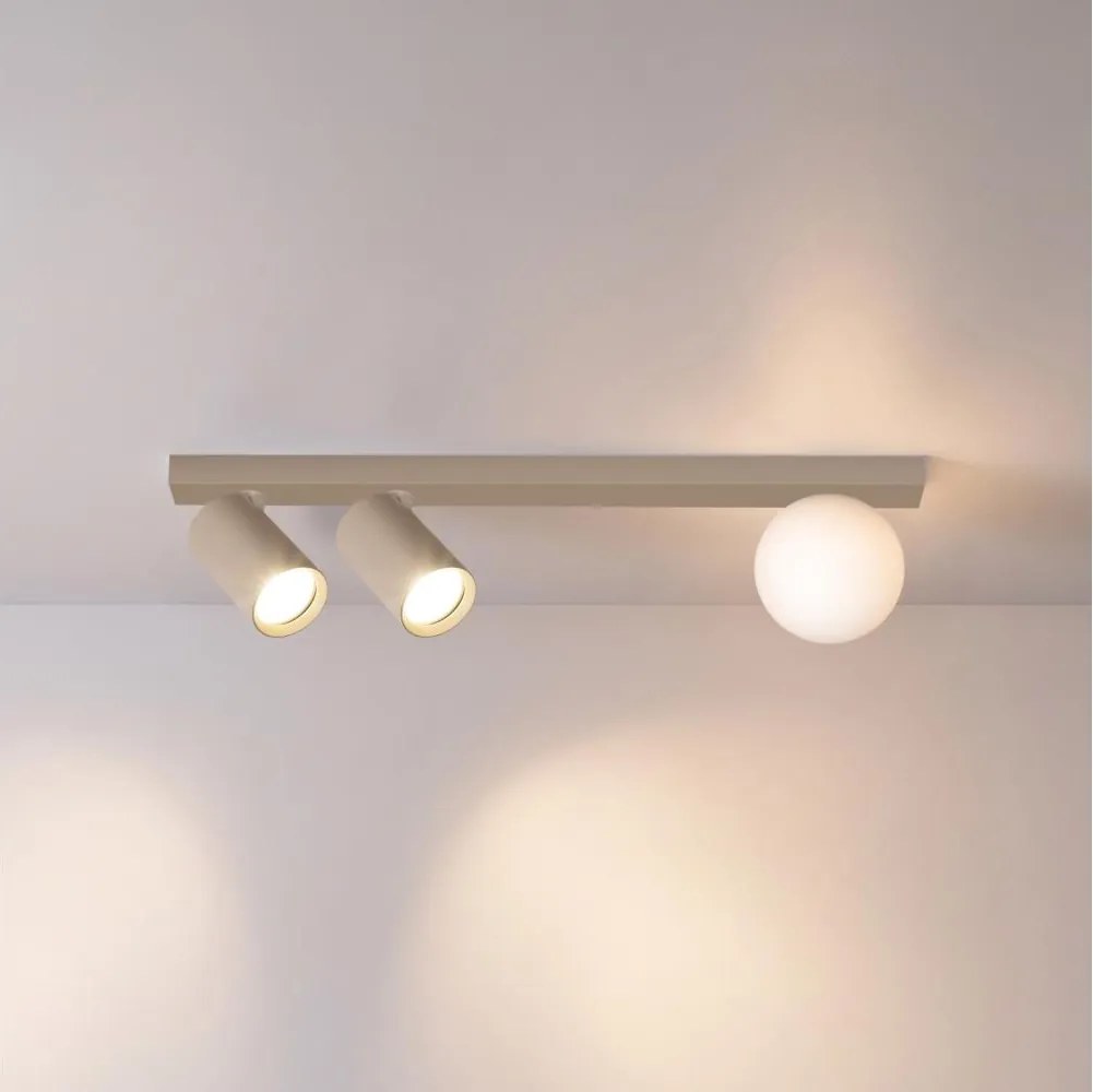 BRILAGI - Faretto SELE BALL 2xGU10/30W/230V + 1xG9/10W beige
