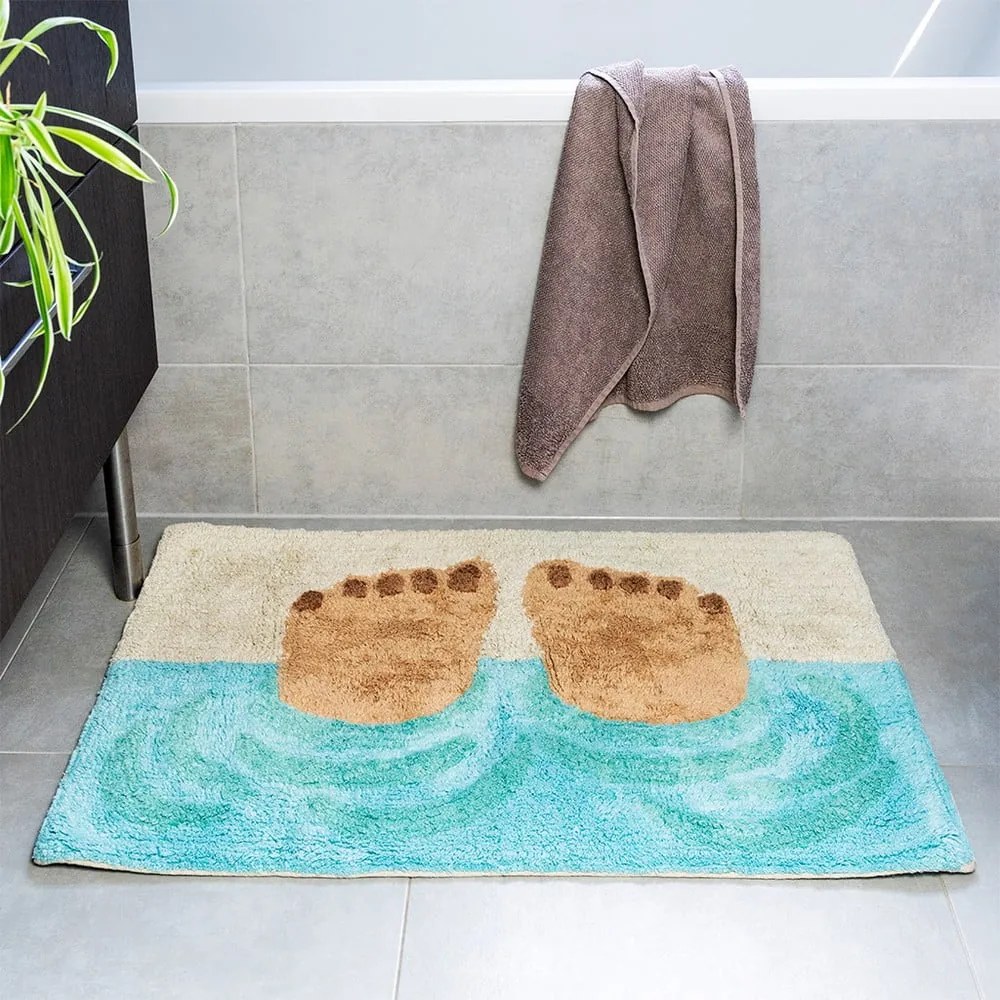 Tappetino per il bagno 50x80 cm Bathing Feet – Rex London