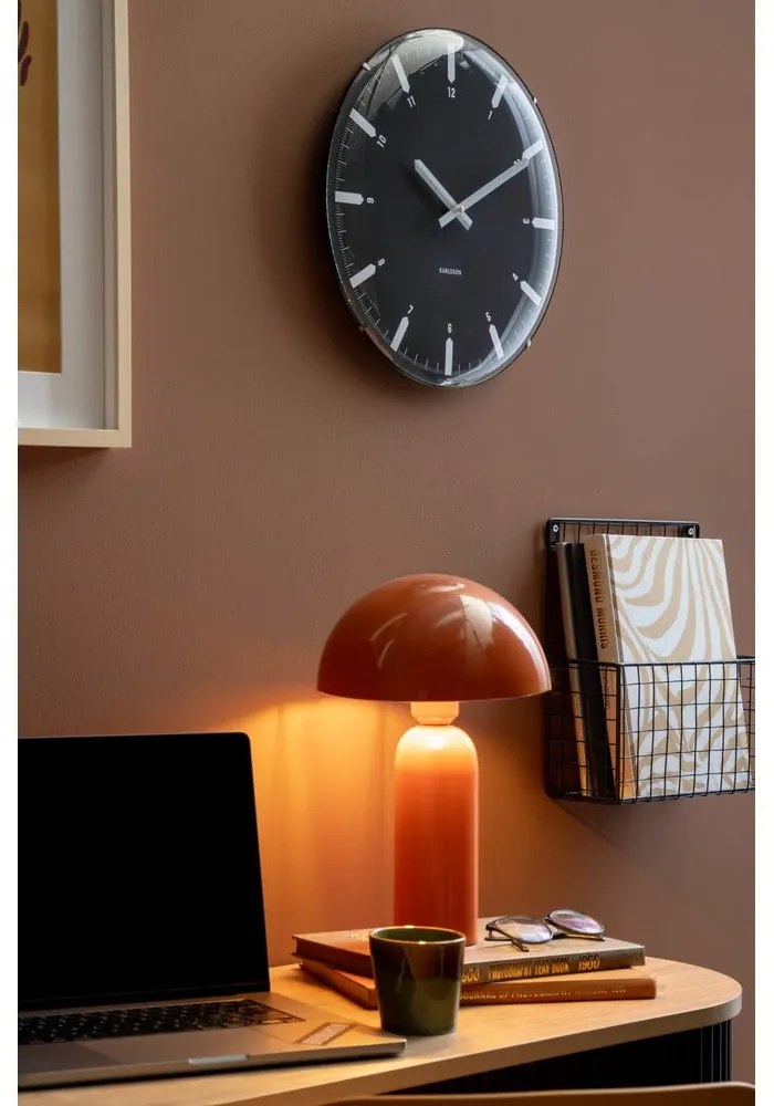 Lampada da tavolo arancione (altezza totale 35 cm) Aente – Leitmotiv